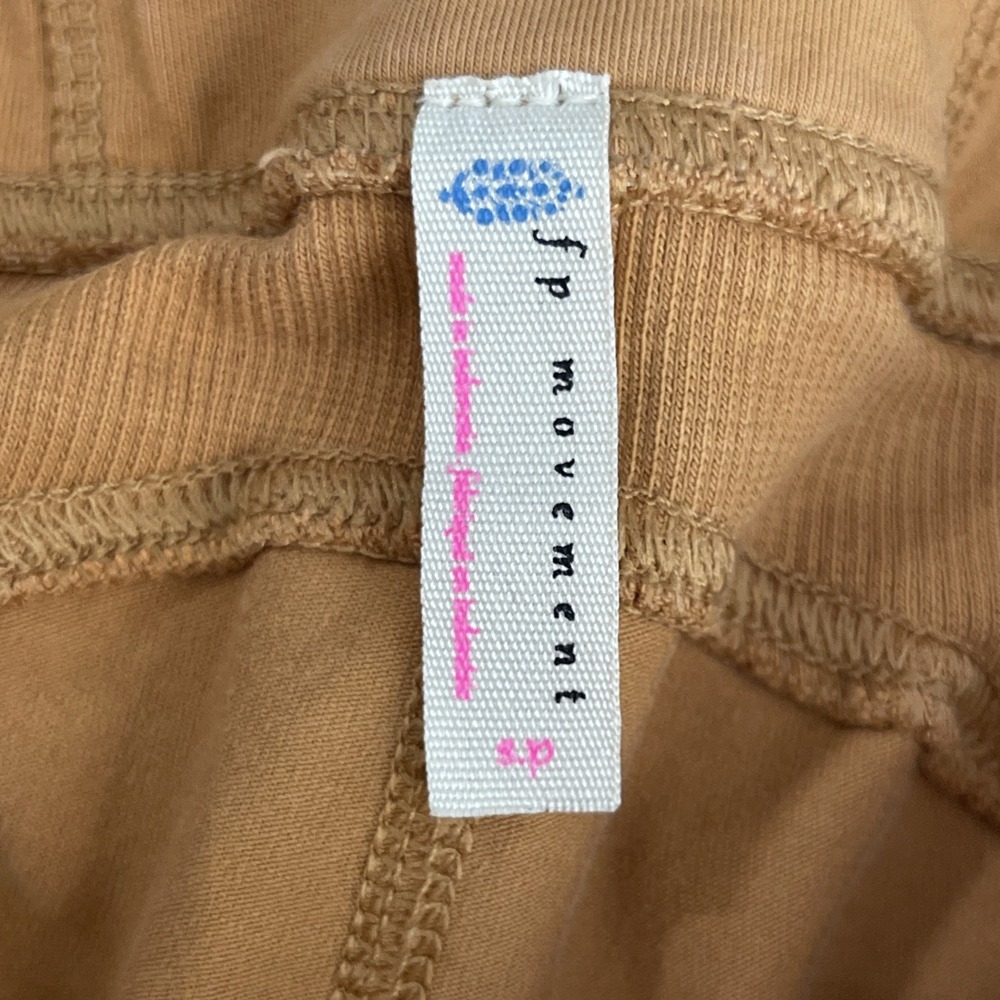 Free People FP Movement Hot Shot Leggings Womens Size S Toasted Coconut Orange - Picture 7 of 16